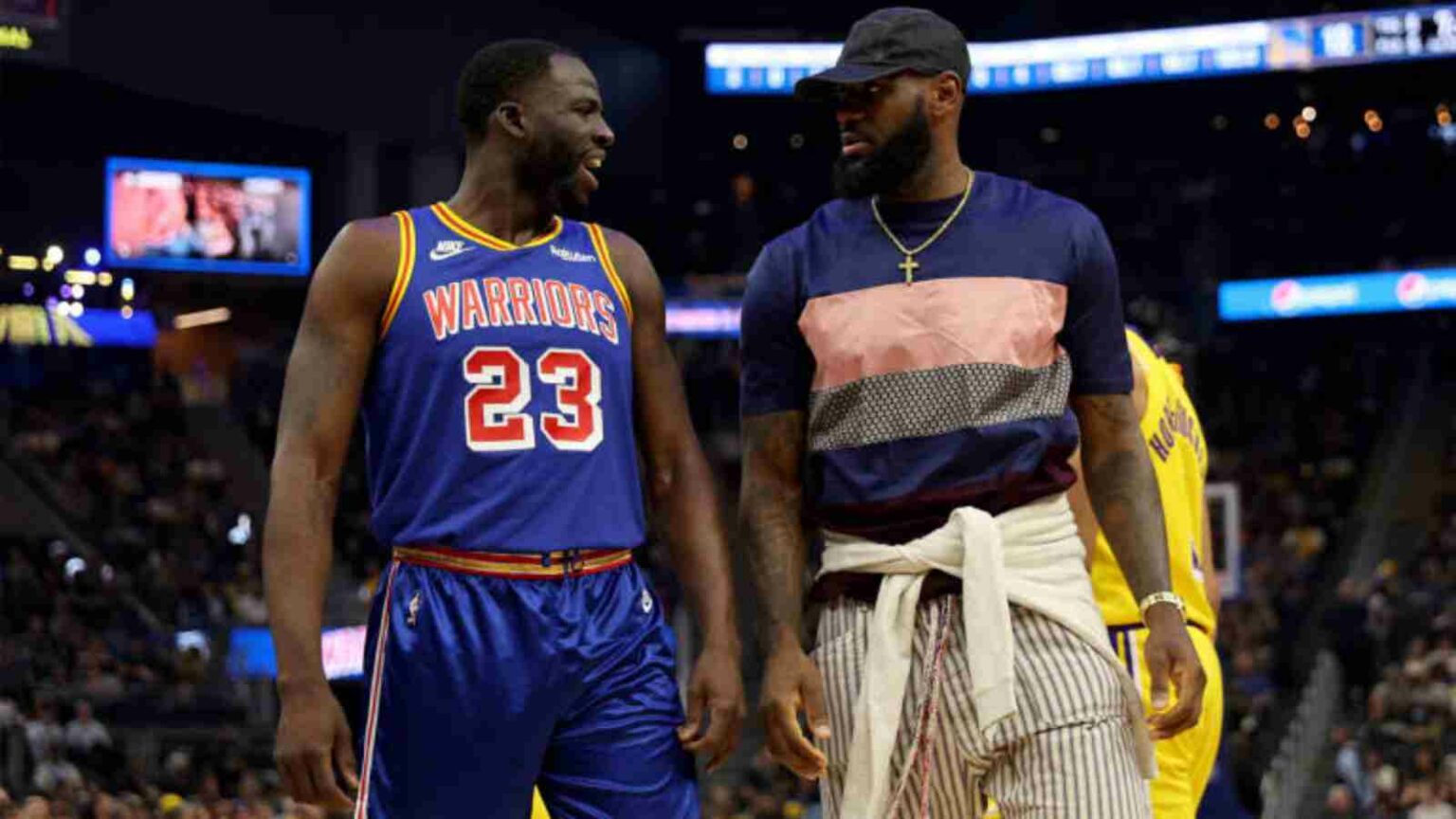 “Are they the new bffs in NBA?” Fans react to LeBron James and Draymond ...