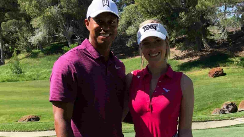 Tiger Woods and Paige Spiranac