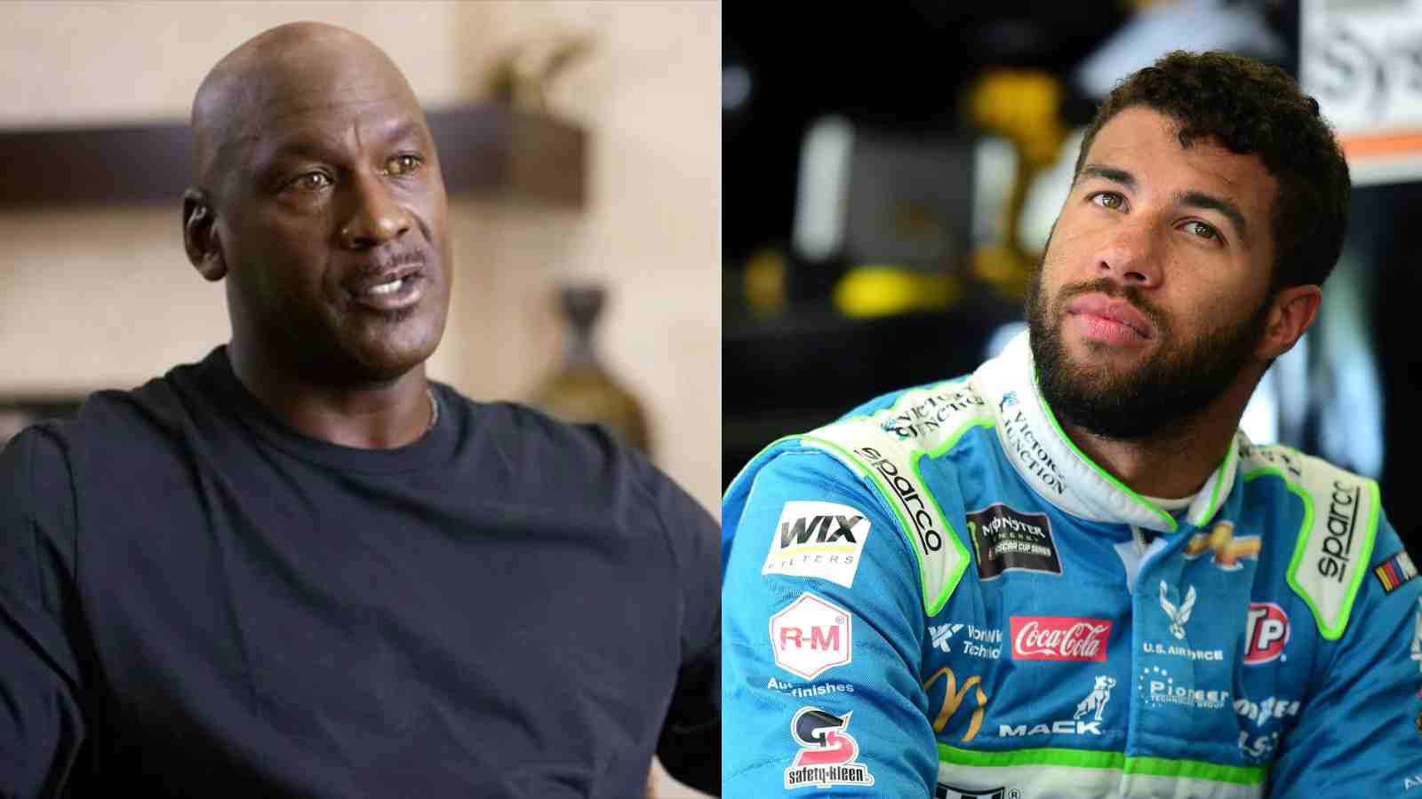 “They had something going on between themselves” NASCAR Spotter reveals highly private incident between Michael Jordan and Bubba Wallace