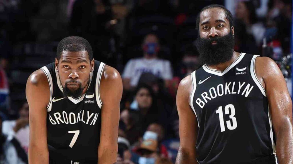 Kevin Durant and James Harden