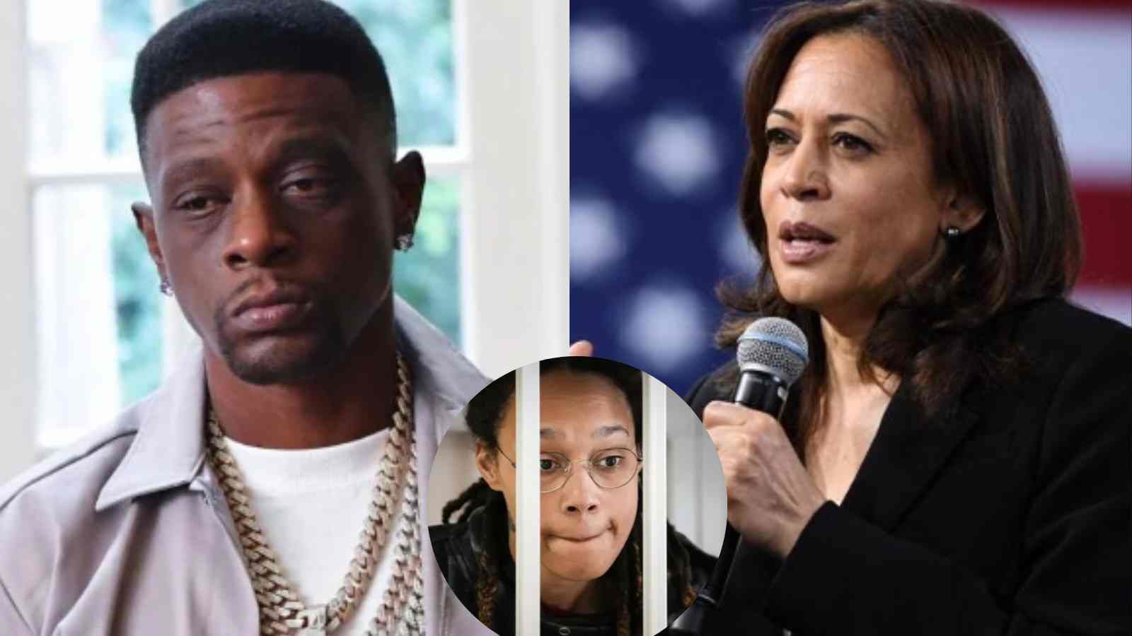 “As a BLACK WOMEN….” Boosie Badazz bashes Vice President Kamala Harris for neglecting Brittney Griner’s issues