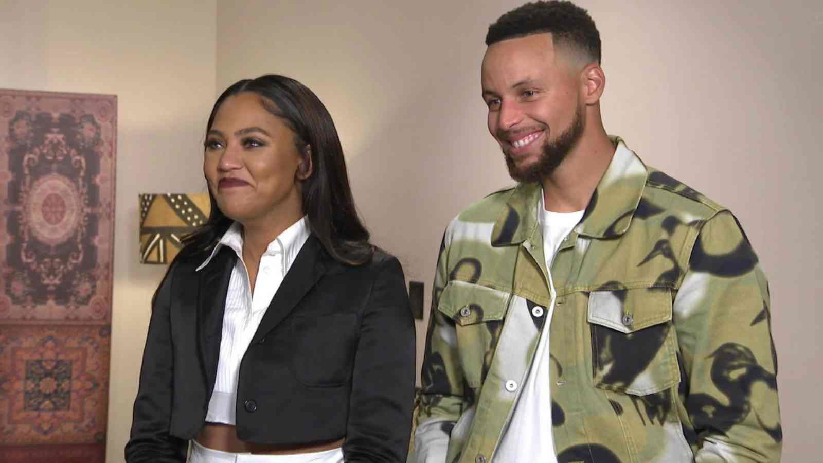 Ayesha Curry and Stephen Curry