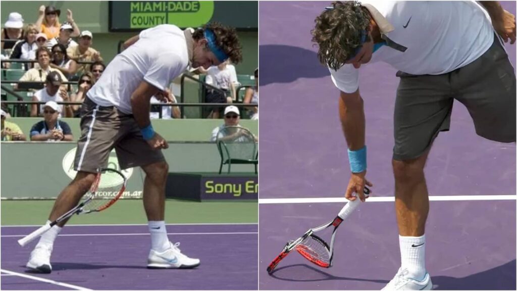 "He would smash racquets in a heartbeat" Ex-Nike director labelled Roger Federer a BRAT bursting the bubble of gentleman behaviour 1 Roger Federer