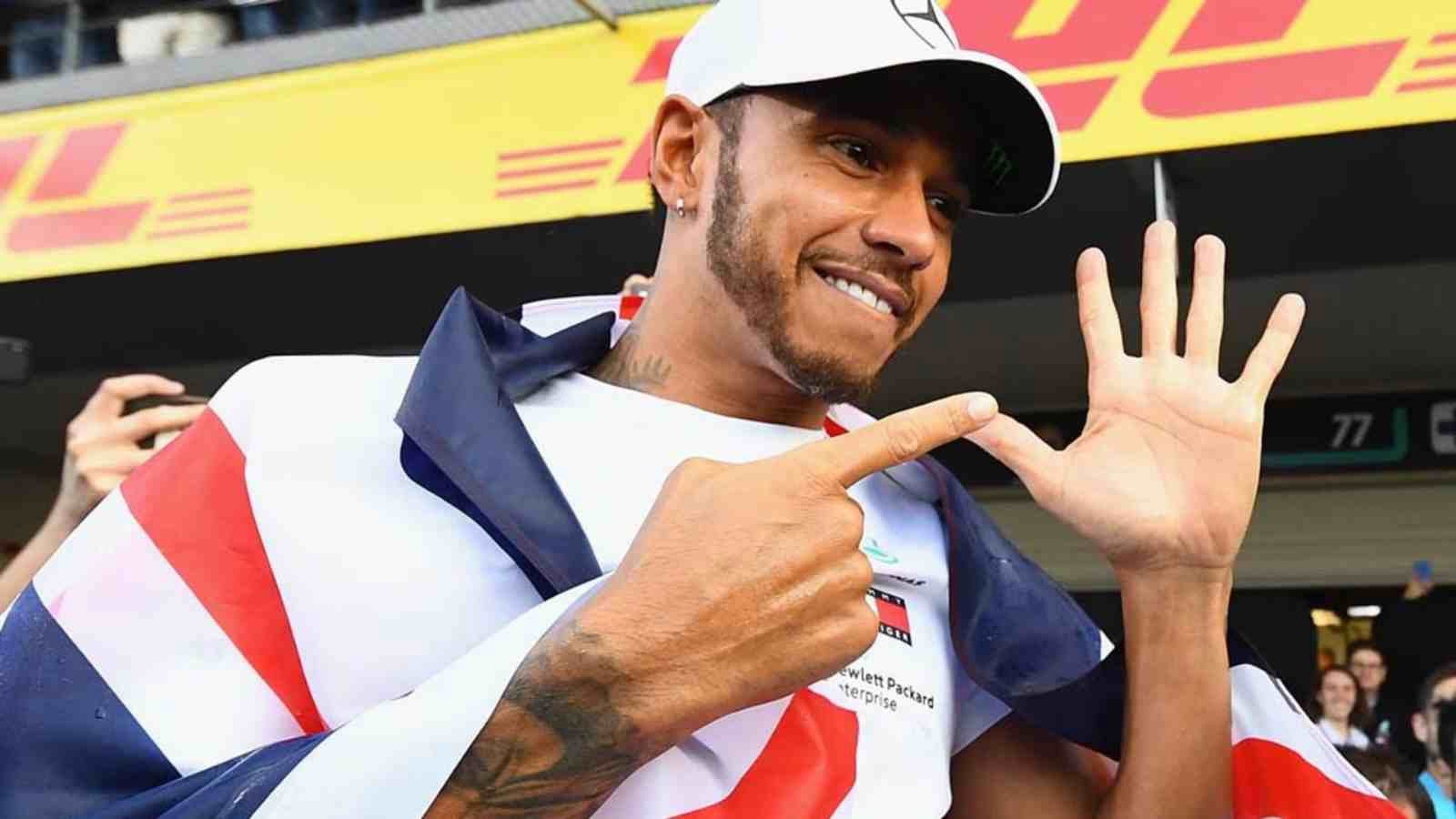 Lewis Hamilton in 2018