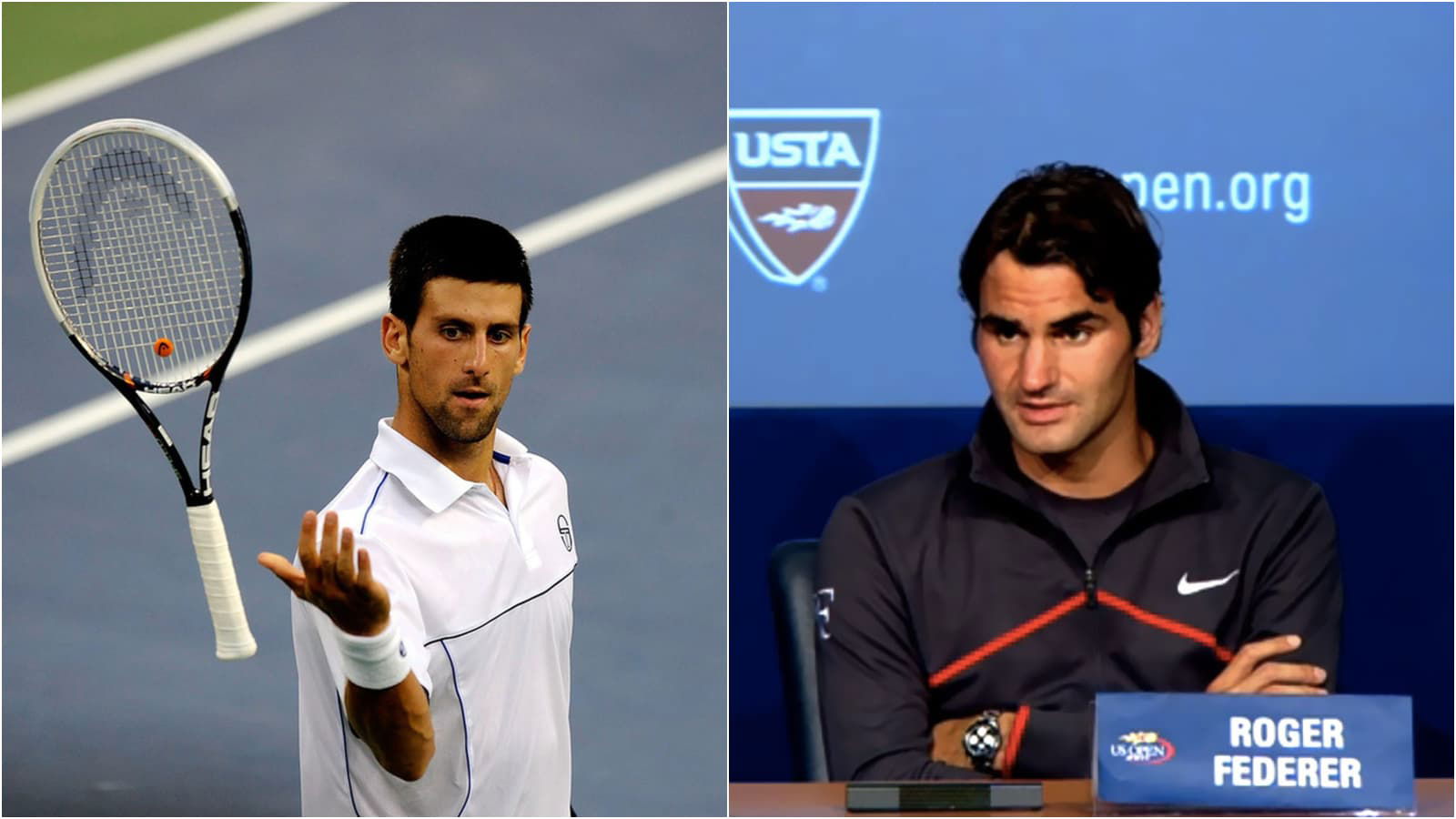 “Just gets the lucky shot at the end,” Roger Federer remained salty after his choking defeat to Novak Djokovic at the 2011 US Open