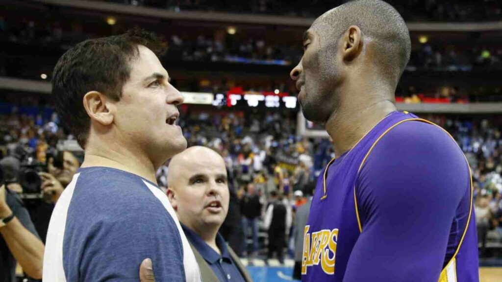 Kobe Bryant and Mark Cuban