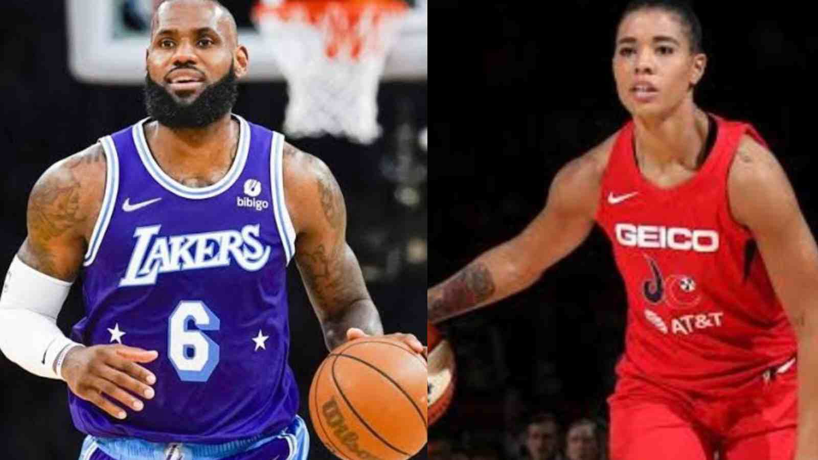 WATCH: LeBron James found working out with Washington Mystics’ Natasha Cloud after CrawsOver Pro-Am game was cut-short