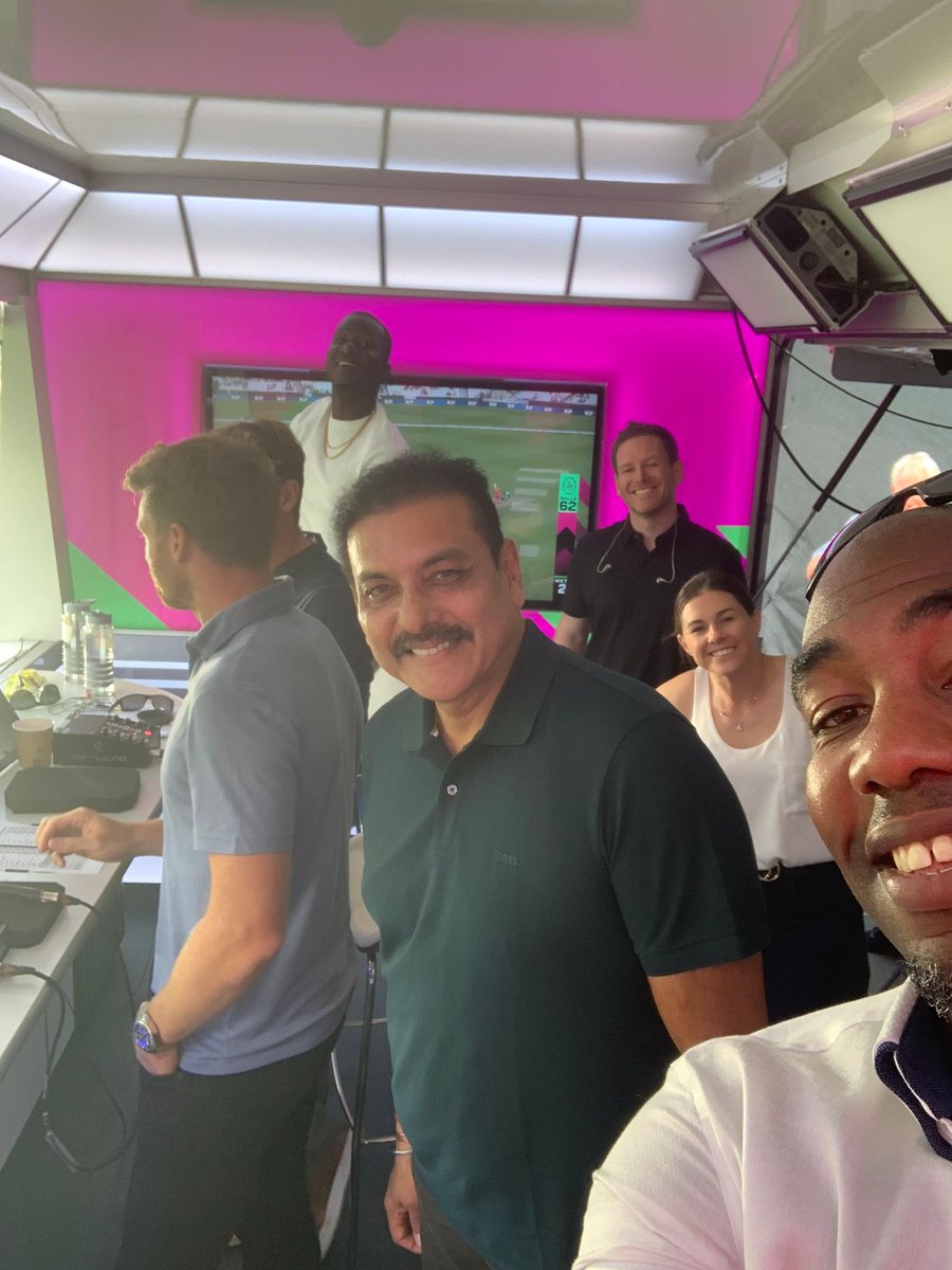 “Nice to feel like a youngster”- Ravi Shastri expresses delight in the company of Morgan, Buttler & others in The Hundred commentary box