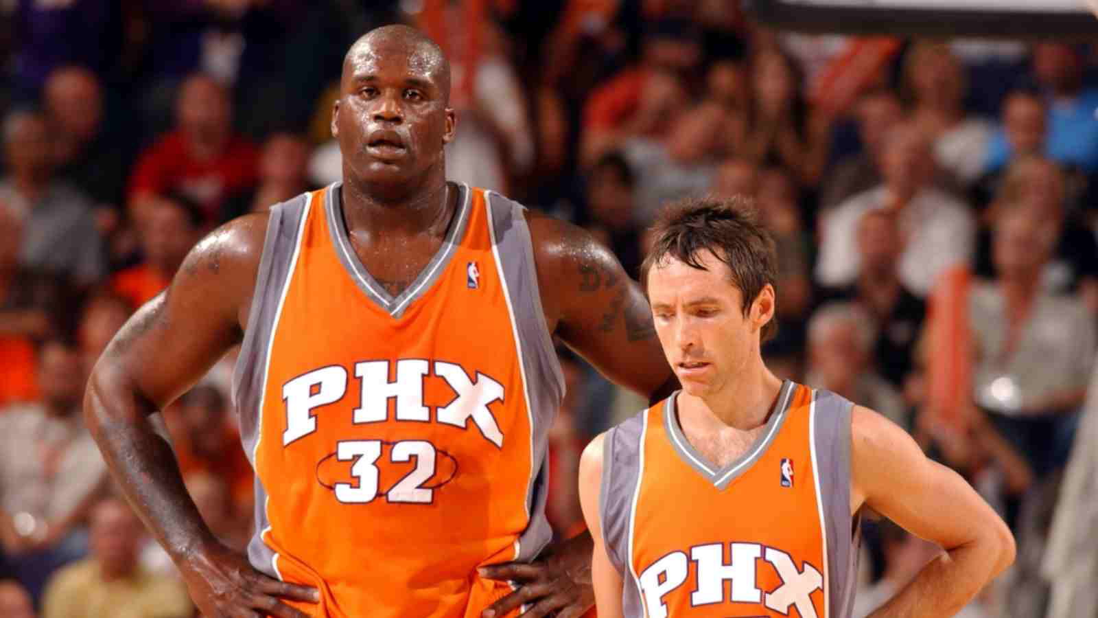 “You’re such a C*ck” Shaquille O’Neal got sued by his own 2xMVP teammate for stealing his idea 2 Shaquille O'Neal and Steve Nash