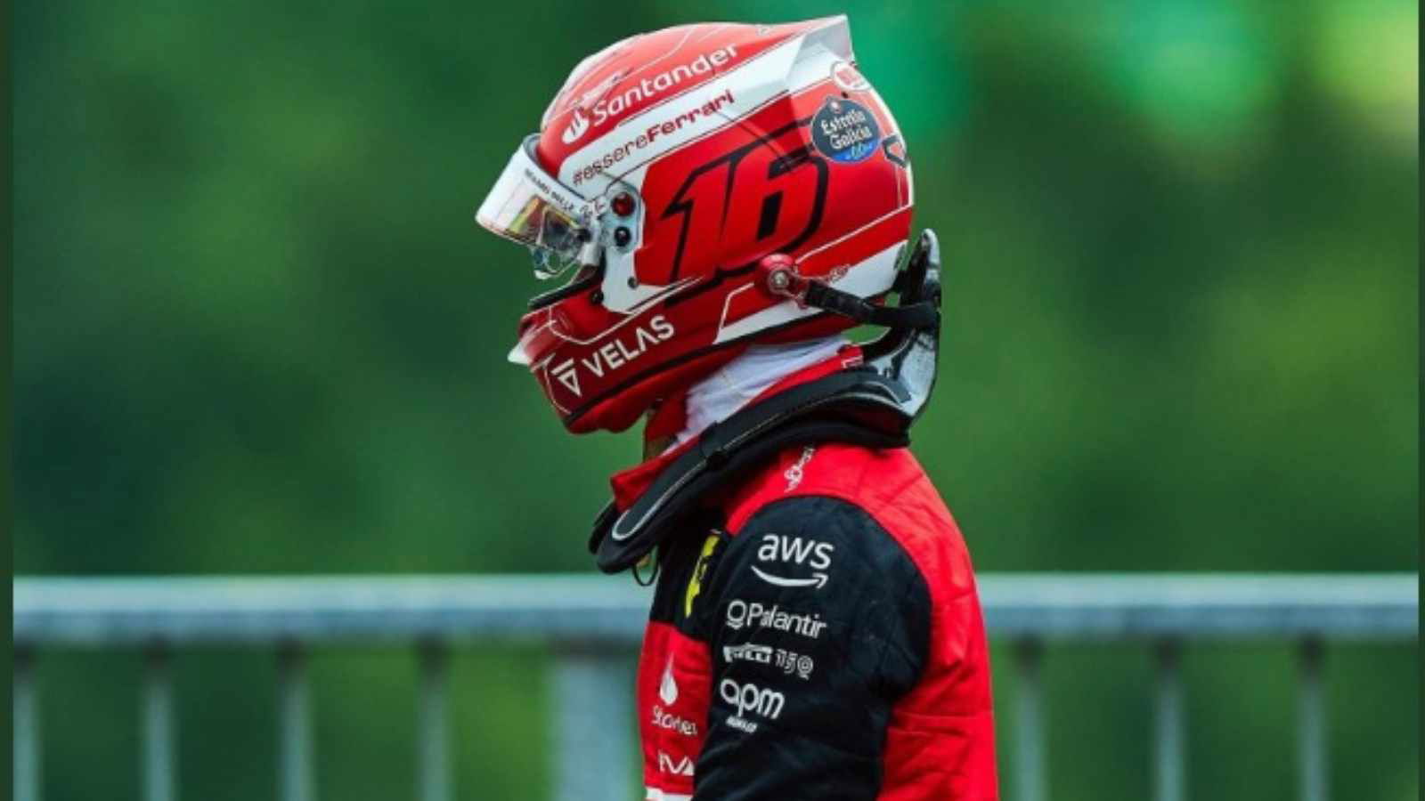 “Beautiful day!” Charles Leclerc sarcastically sums up his day out at the Belgian GP