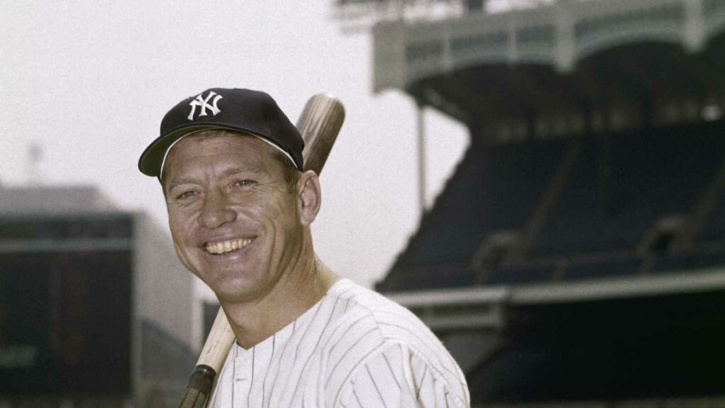 Mickey Mantle baseball card