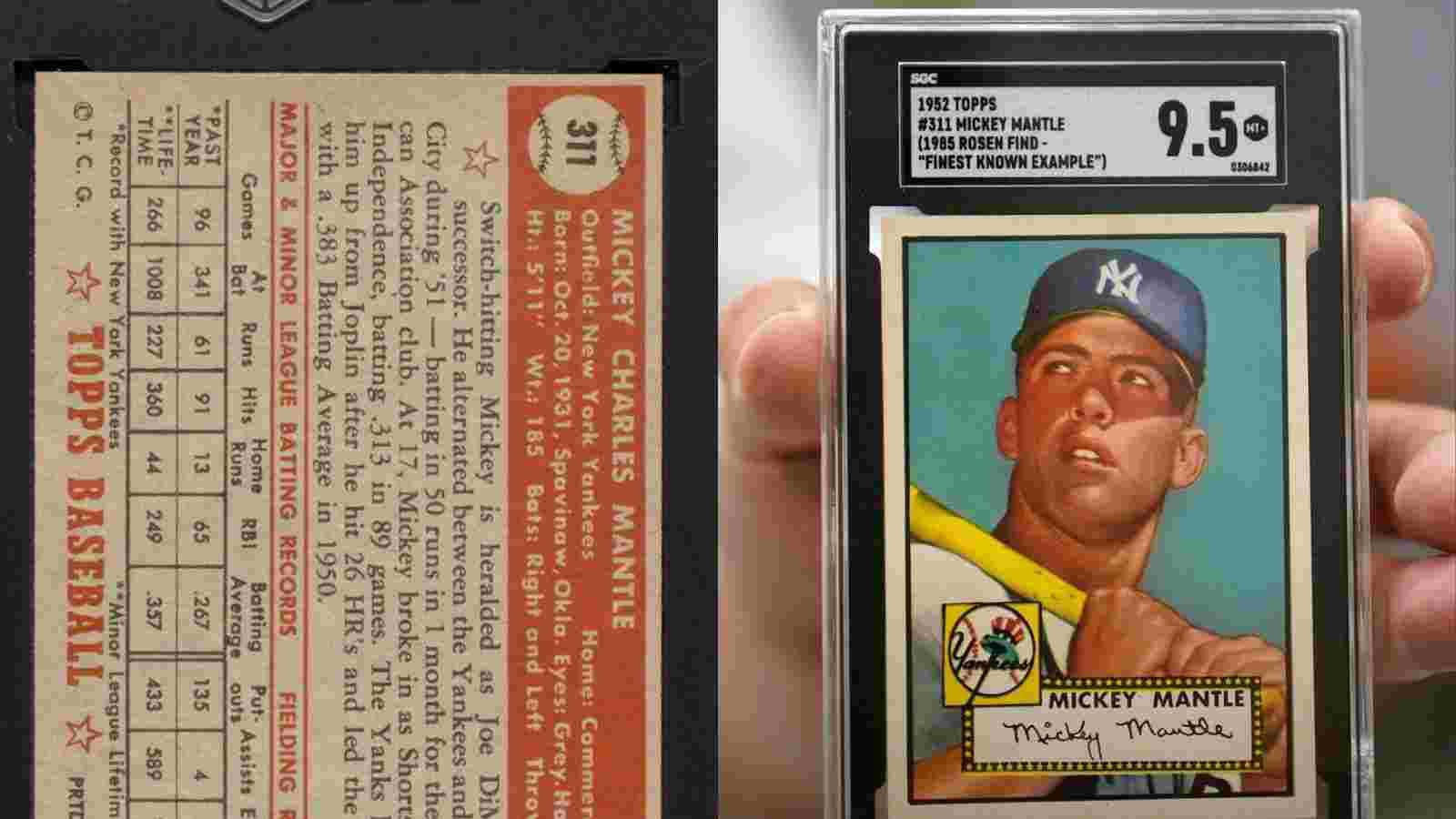 “NFT is so crazy”: Mickey Mantle baseball card auctioned at colossal $12.6M, was found accidentally in the attic