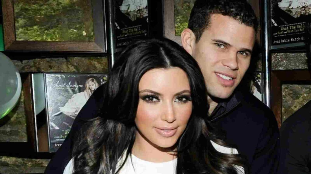 Kris Humphries and Kim Kardashian