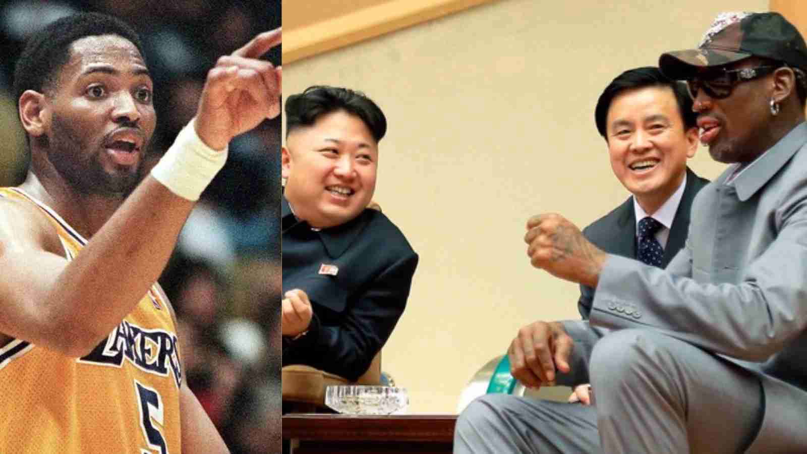 “F*ck no…I wouldn’t go” Lakers legend gave up $200,000 just to play alongside Dennis Rodman in front of Kim Jong Un