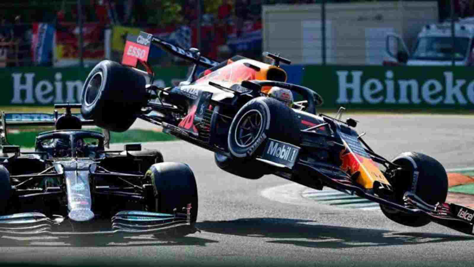 ‘FIA is on Red Bull’s payroll’: F1 Twitter sarcastically reacts to Max Verstappen’s nasty collision with arch rival Lewis Hamilton at Monza