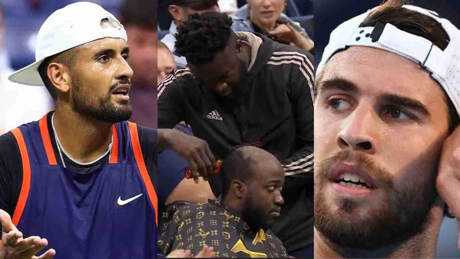 WATCH: YouTube star JiDion’s bizarre act during Nick Kyrgios and Karen Khachanov’s quarter-final match at the US Open leaves everyone stunned