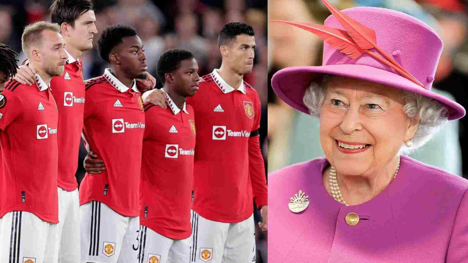 WATCH: Manchester United players hold a minute’s silence after the death of Queen Elizabeth II