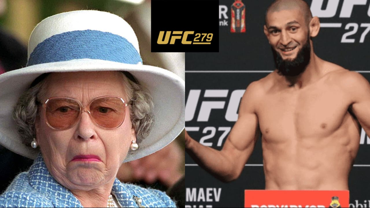 WATCH:Queen Elizabeth and Khamzat Chimaev showered with intense boos at UFC 279