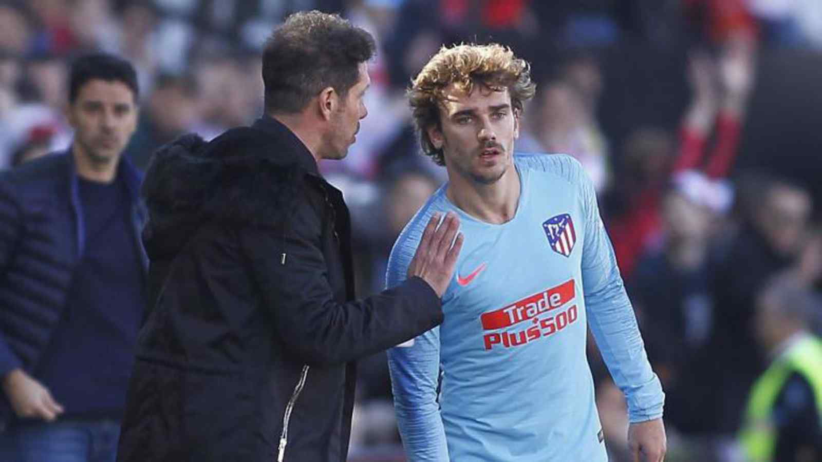 Atletico Madrid again brought Antoine Griezmann after 60th minute despite Barcelona’s threat of lawsuit