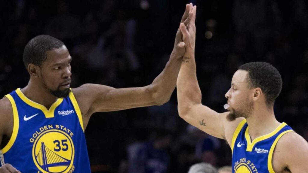 Kevin Durant and Stephen Curry