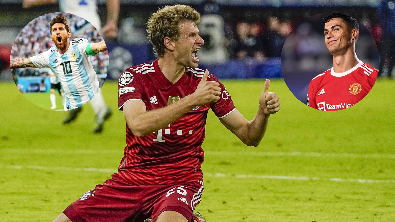 “Lionel Messi or Cristiano Ronaldo?”- Thomas Muller picks his choice amongst the GOATs