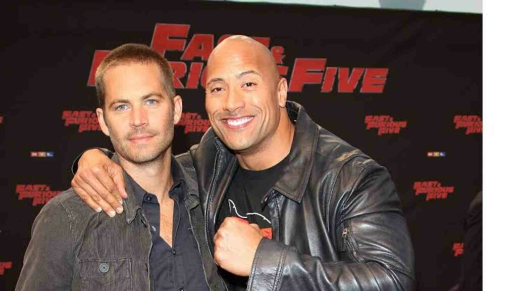 Paul Walker and Dwayne Johnson (Image Credits: Sky News)