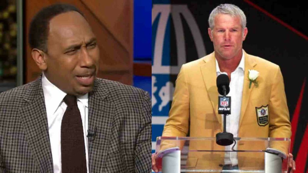 Stephen A Smith , Brett Favre- IMAGO/ ICON Sportswire