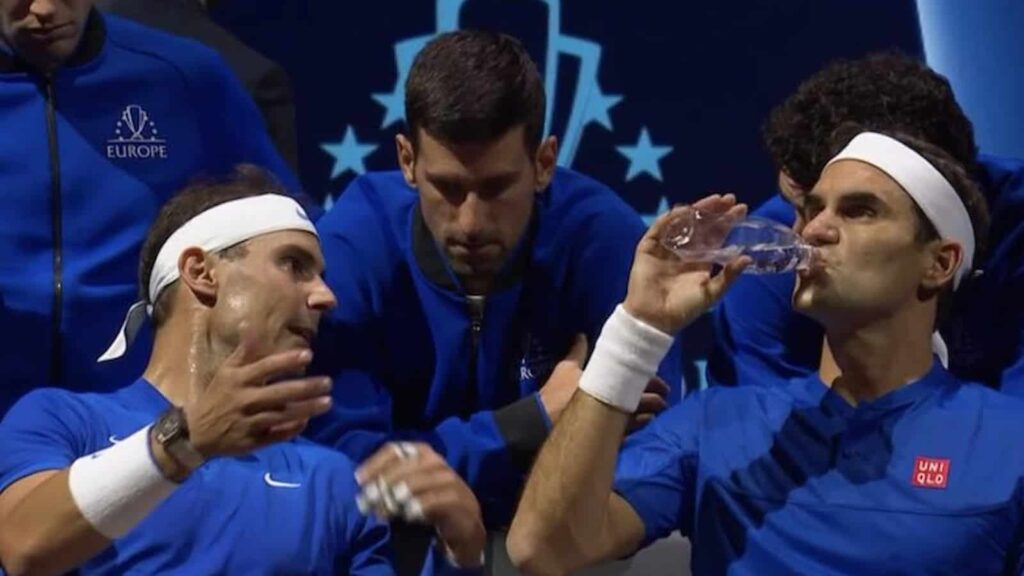 Rafael Nadal, Novak Djokovic, Roger Federer