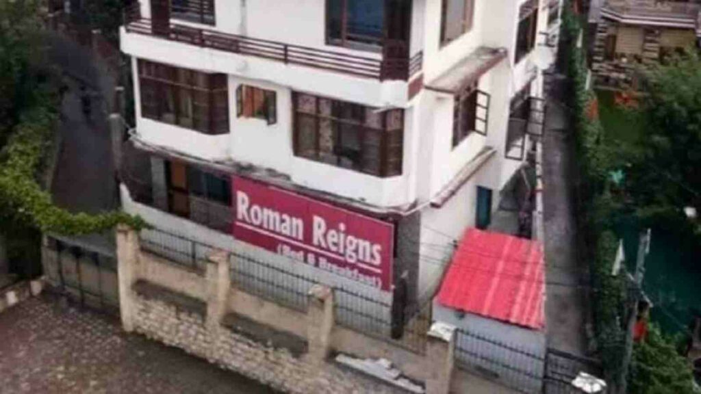 Roman Reigns Hotel 