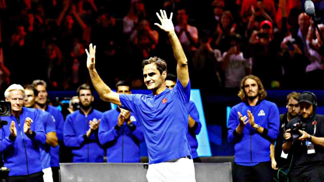 Roger Federer Label Jan Michael-Gambill labels Roger Federer a 'class act' as he gave ...