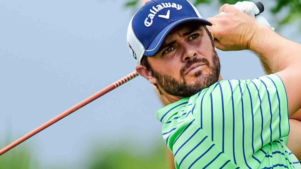 Wes Bryan penalised for having extra clubs in his bag during 2022 Sanderson Farms Championship 1 CC Express 20220928 1255340