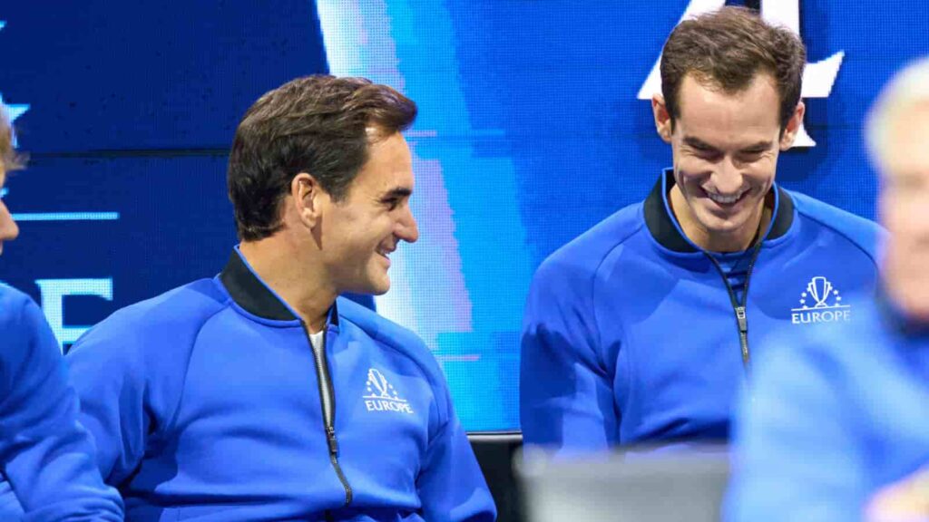 Roger Federer and Andy Murray