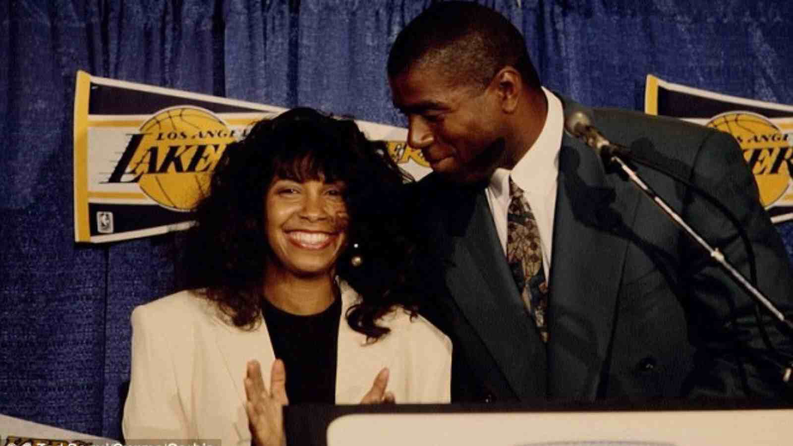 Cookie and Magic Johnson