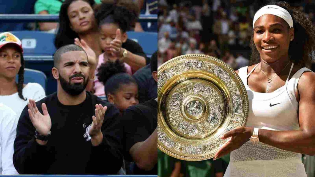 Drake and Serena Williams