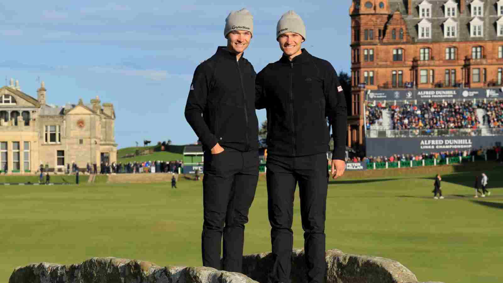 Double trouble for fans as Hojgaard twins turn out identically at Alfred Dunhill golf event