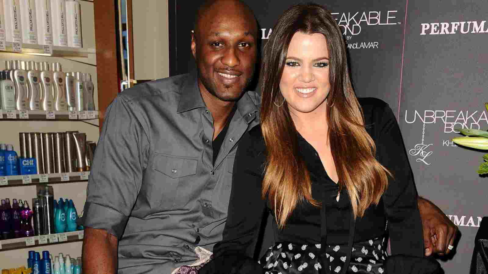 Lamar Odom and Khloe Kardashian