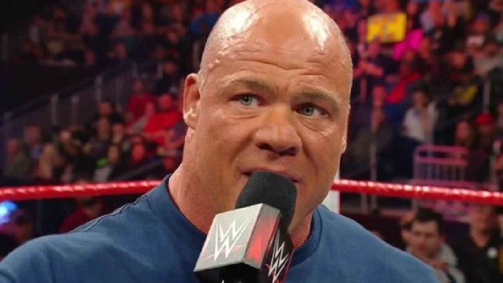 “I want you to spike the sh*t out of me”- Kurt Angle says that the FEMALE WWE Hall of Famer gave him instructions before their segment on RAW