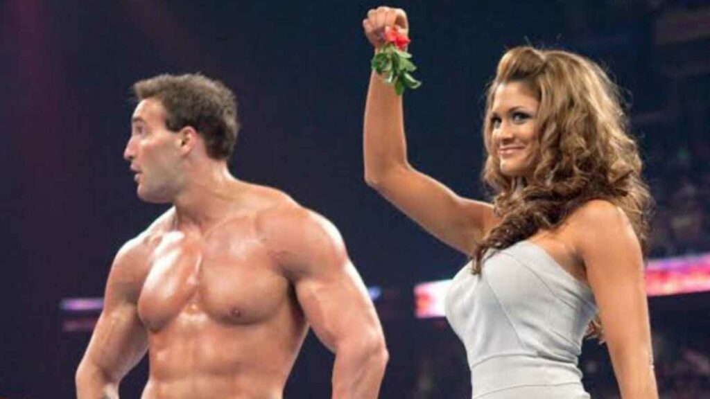 Chris Masters with Eve Torres in 2009