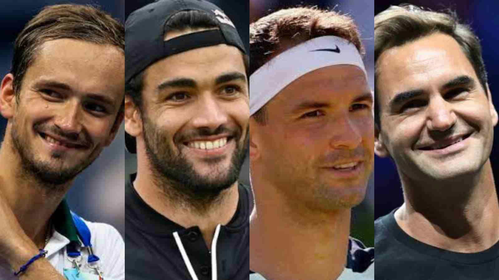 WATCH: Daniil Medvedev, Matteo Berrettini, and Grigor Dimitrov laud Roger Federer for his impeccable legacy and contribution to the sport