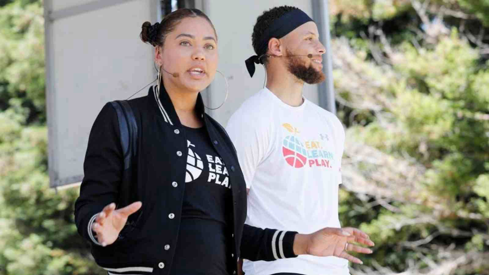 Ayesha Curry and Stephen Curry