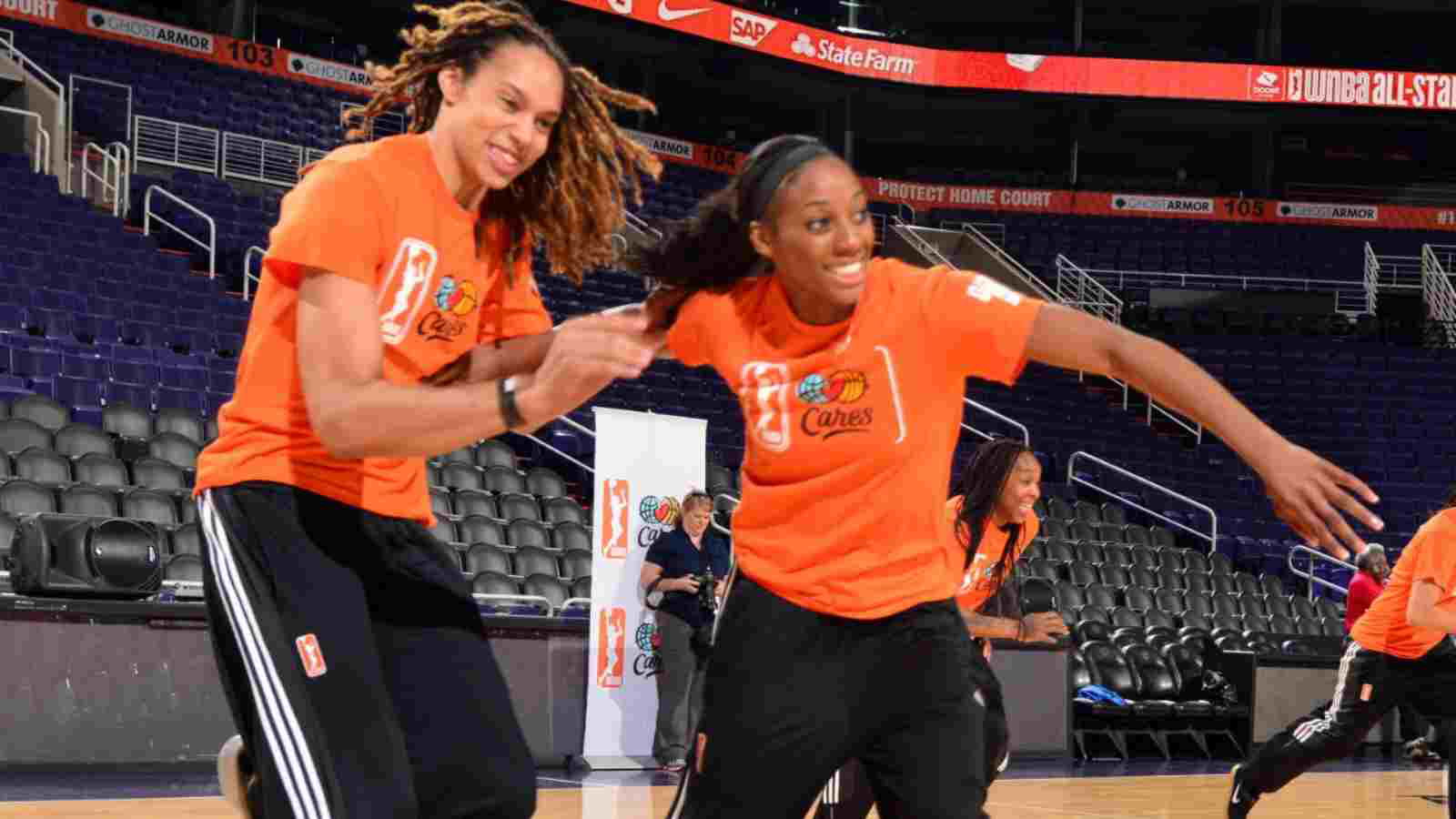 “Not her first time locked up in a prison” Brittney Griner and fiancée Glory Johnson were arrested on assault allegations