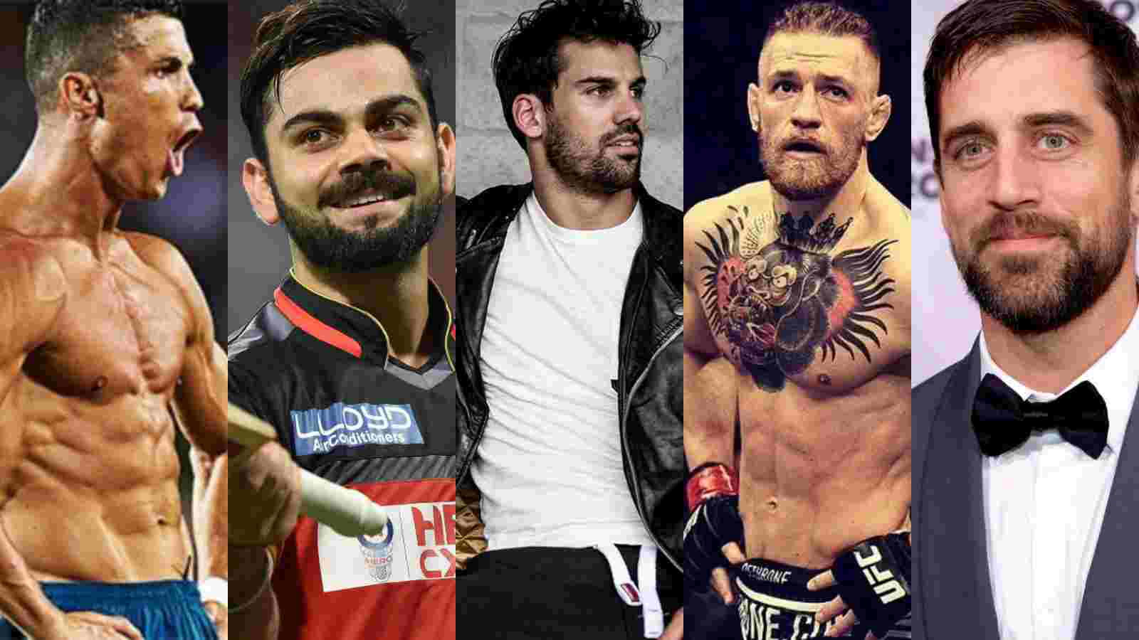 Top 10 Sportsmen who intensified their physical appearance as they created DOMINANCE and IMMORTALITY in their respective sport