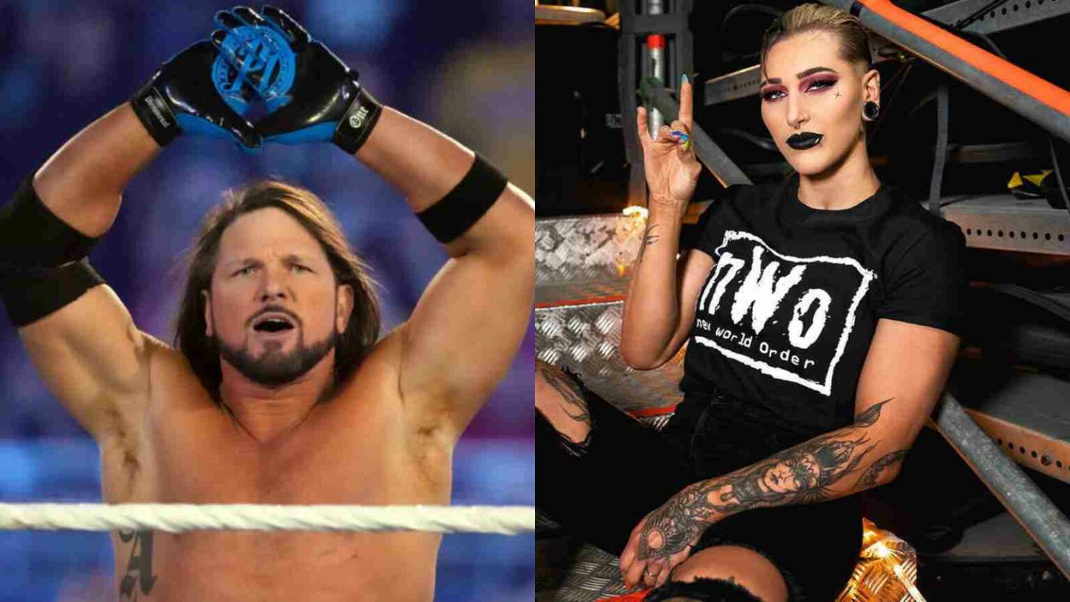 Rhea Ripley mocks AJ Styles after his unprecedented upset defeat on ...