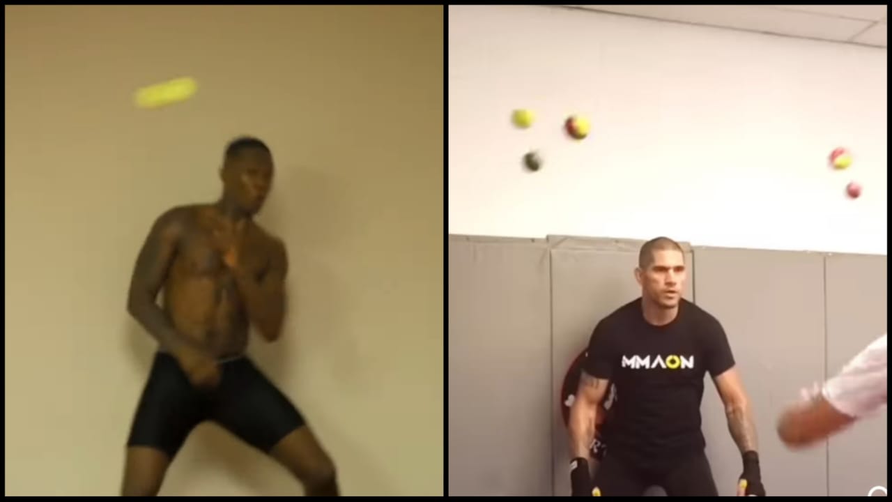 Who did it better?: Alex Pereira releases a hilarious video mocking Israel Adesanya’s tennis ball workout