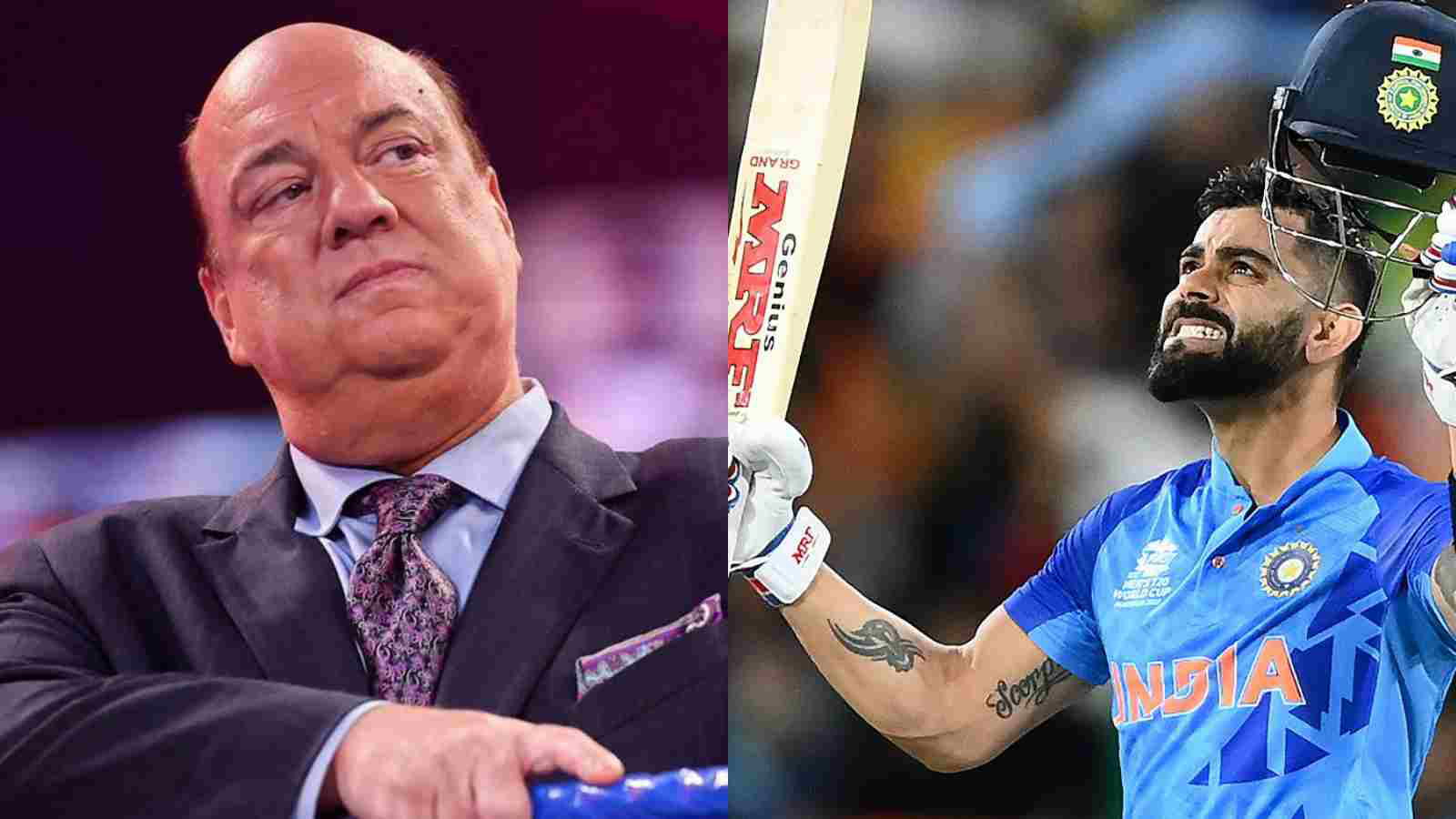 Paul Heyman sends Diwali wishes in a “Scintillating” manner, takes a hilarious jab at Virat Kohli’s vibrant WC knock against Pakistan