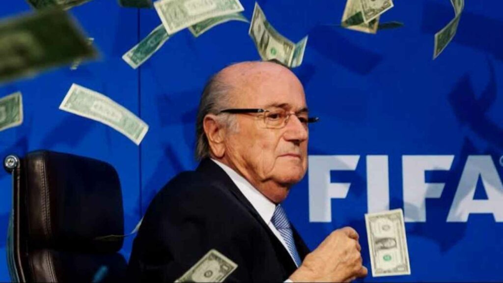 Corruption charges on FIFA