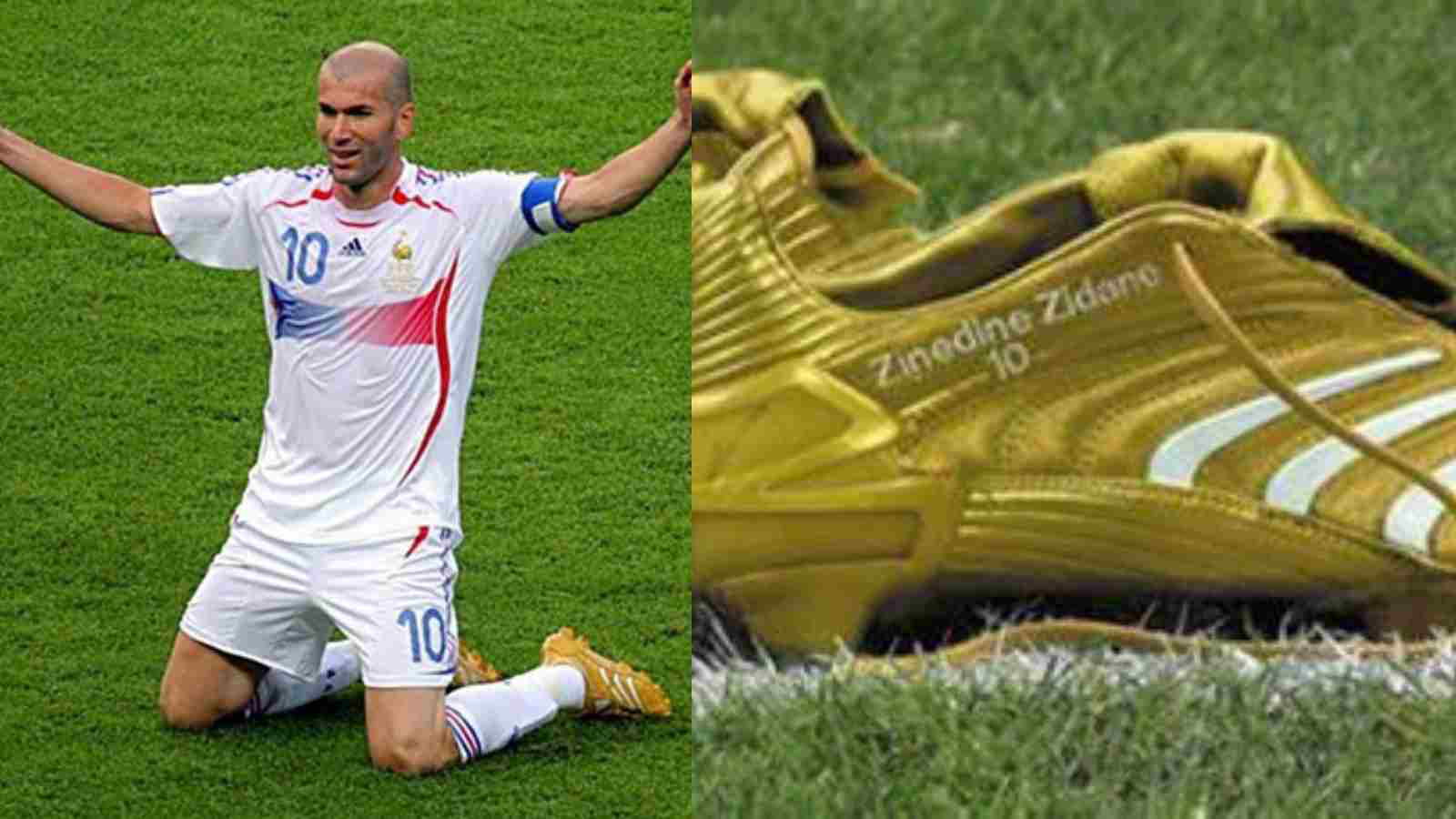 Adidas to re-release Zinedine Zidane’s iconic Adidas gold Predator boots ahead of the 2022 FIFA World Cup