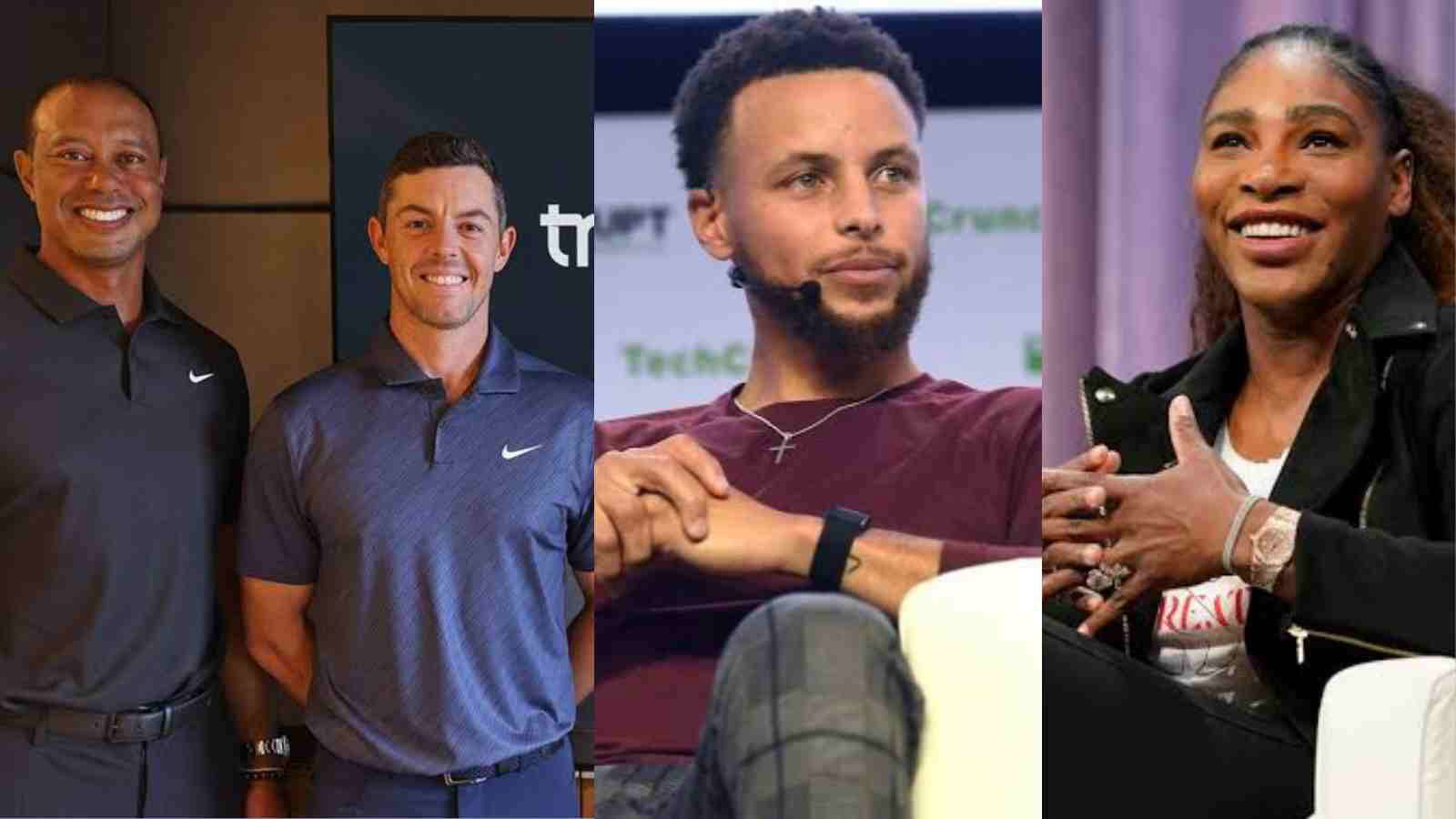 Serena Williams joins Justin Timberlake and Stephen Curry as a key investor in Tiger Woods’ new start-up