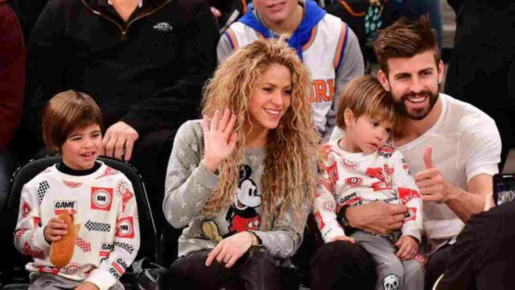“Women should be able to open the same doors as men”- Gerard Pique’s ex Shakira lays forward her views on feminism 1 Gerard Pique and Shakira with their kids.