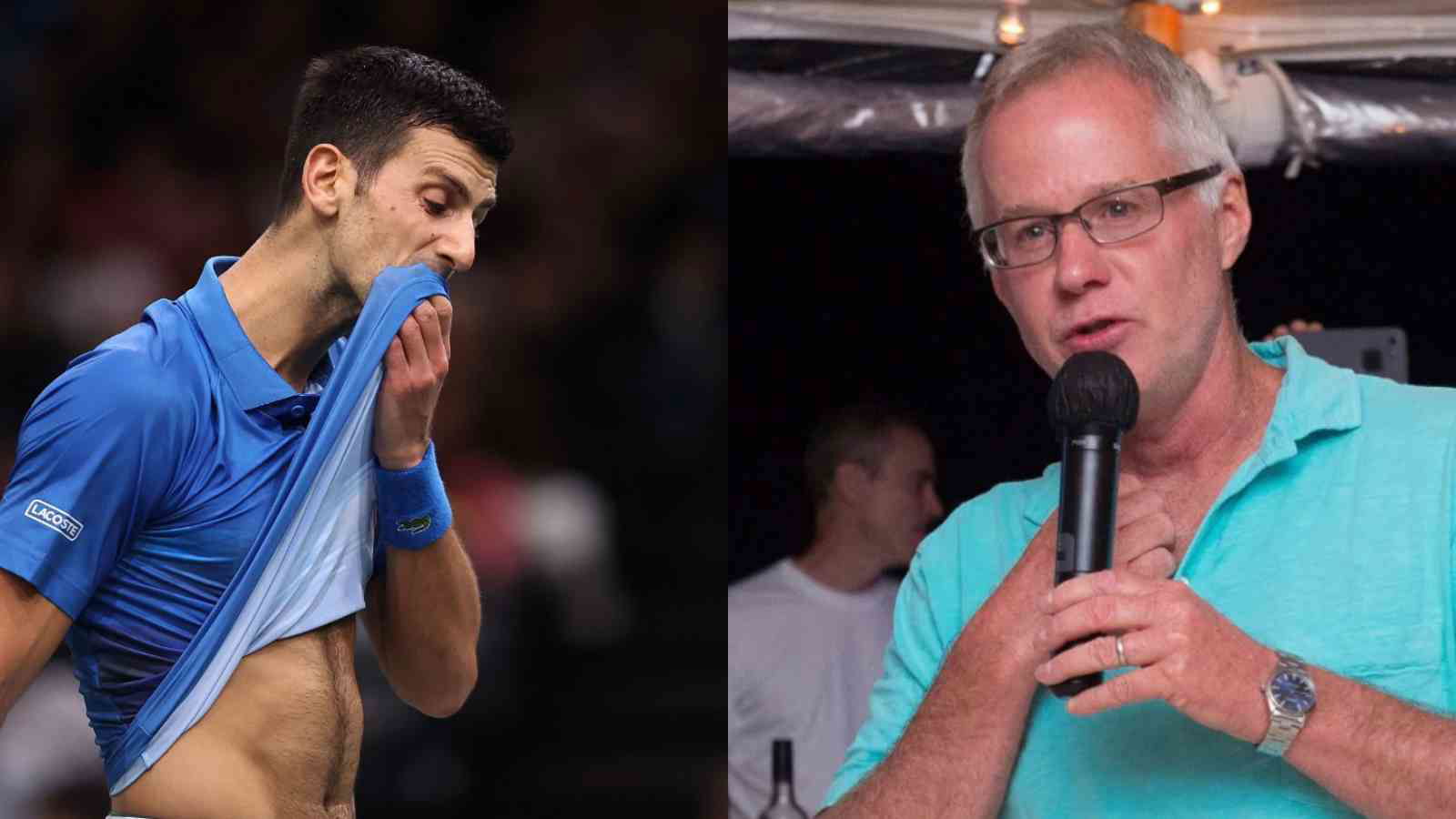 “He would’ve tested positive for it” Patrick McEnroe dismisses all accusations levied on Novak Djokovic over rumored dope allegations at the Paris Masters